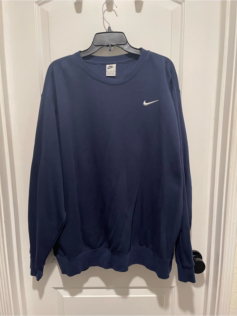 Nike Men's Navy Crewneck Sweater